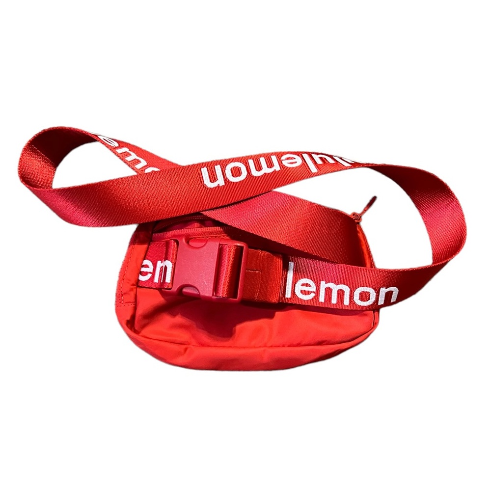Lululemon Red Belt Bag with Logo *Rare